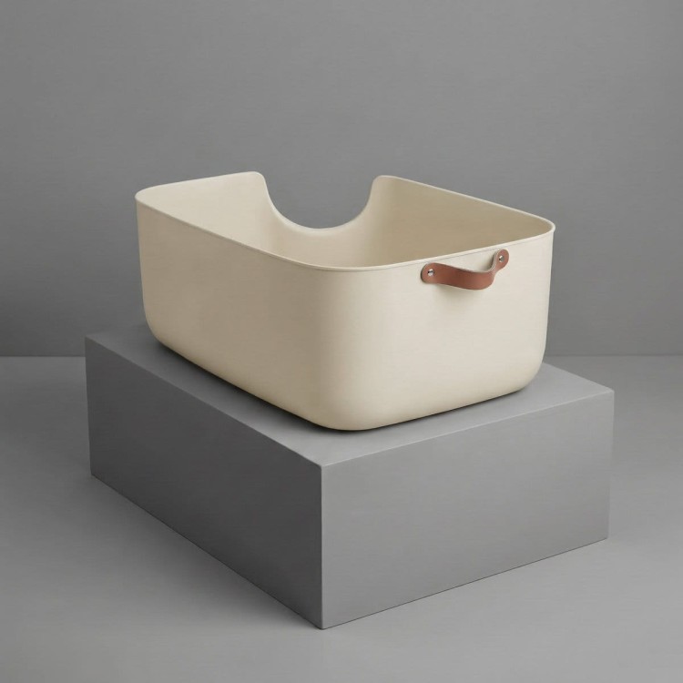 Kuweta narożna Carinio CORNER beige