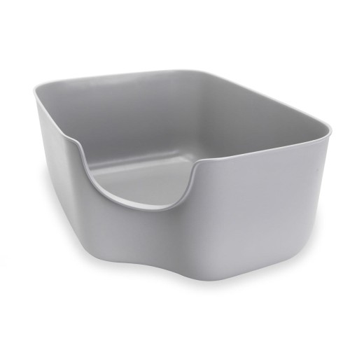 Kuweta narożna Carinio CORNER gray