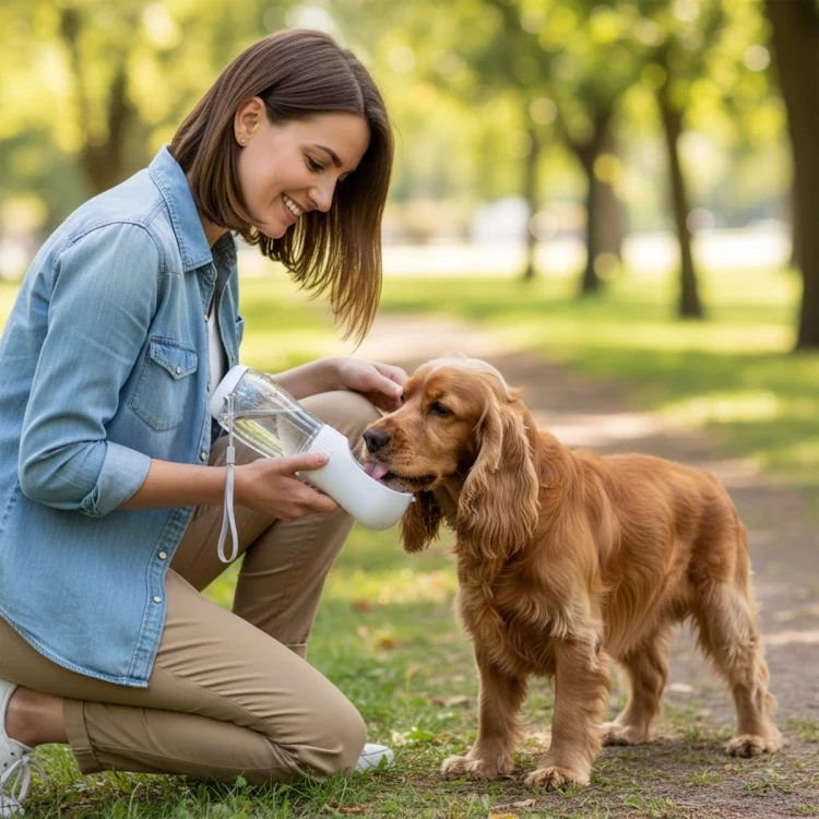 Butelka GoDrop 510 ml - biały