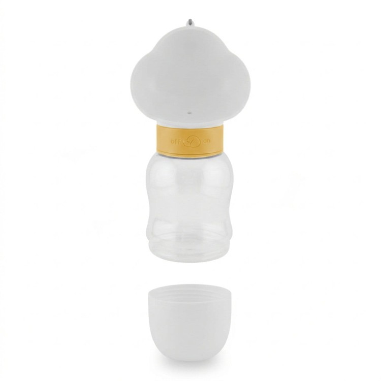 Butelka PawDuo (350 + 180 ml) - white