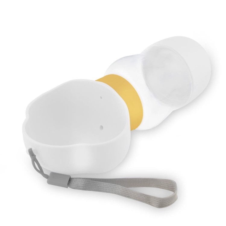 Butelka PawDuo (350 + 180 ml) - white