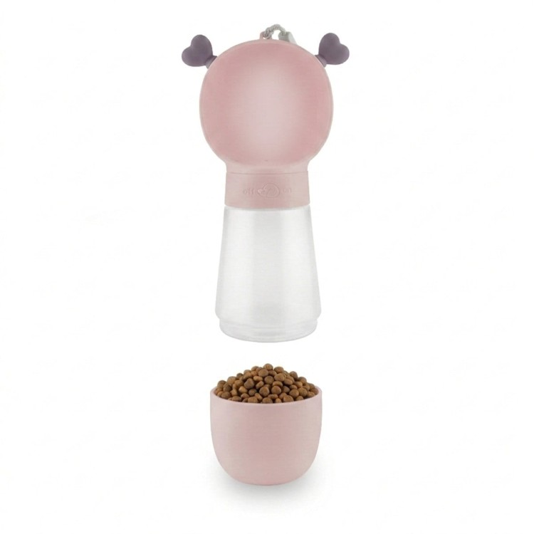 Butelka Amore Duo (350 + 180 ml) - pink