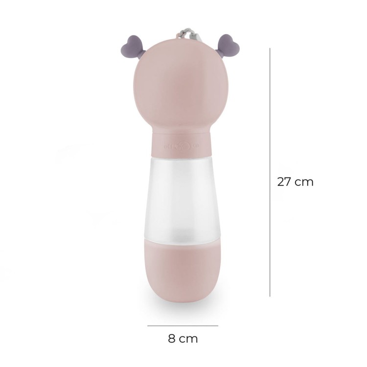 Butelka Amore Duo (350 + 180 ml) - pink