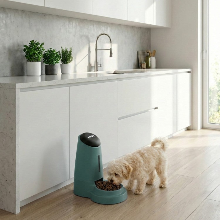 Dozownik karmy Milopets PetPortion 3.2 l - blue