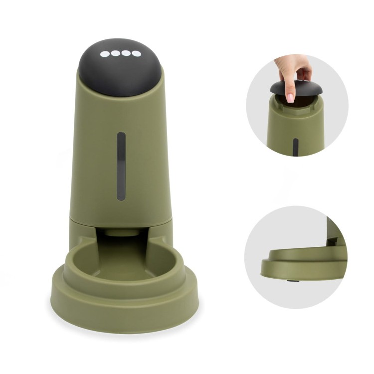 Dozownik karmy Milopets PetPortion 3.2 l - green