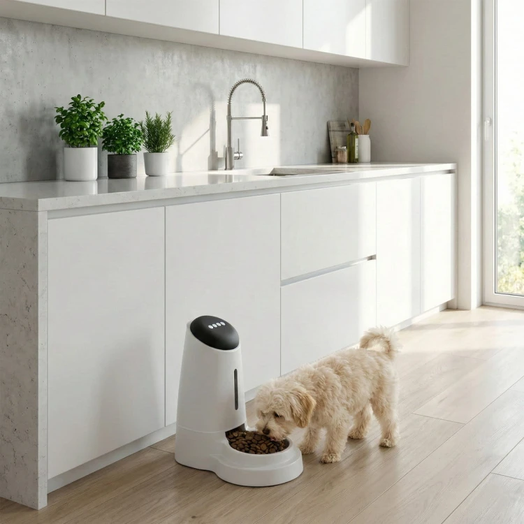 Dozownik karmy Milopets PetPortion 3.2 l - white