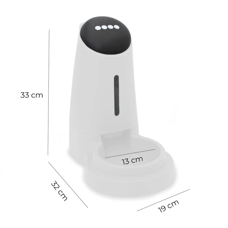 Dozownik karmy Milopets PetPortion 3.2 l - white