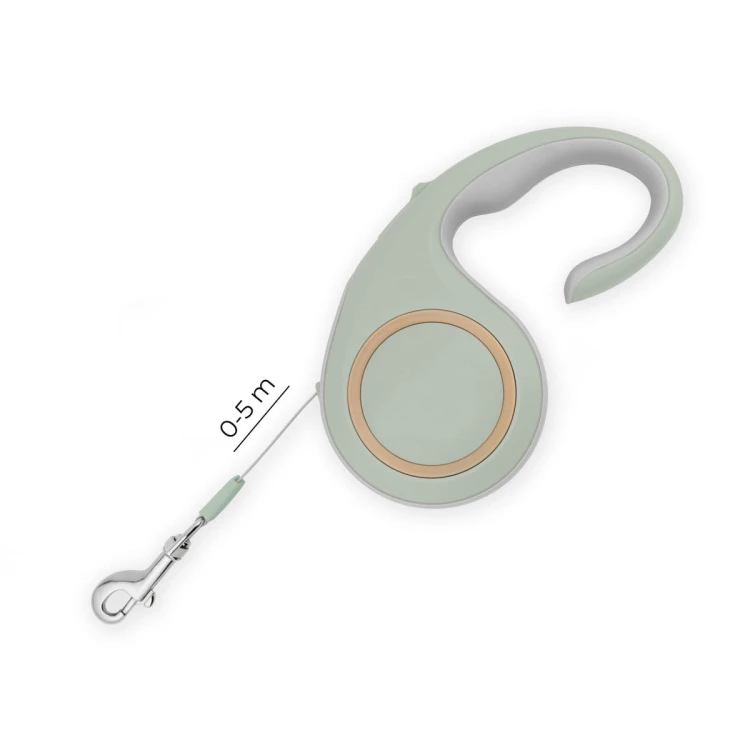 Smycz automatyczna Soft Control 5m - gray