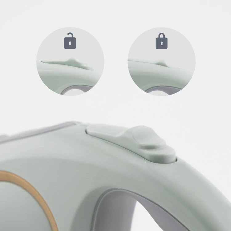 Smycz automatyczna Soft Control 5m - gray