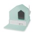 Kuweta zamknięta Carinio HOUSE Tiffany blue