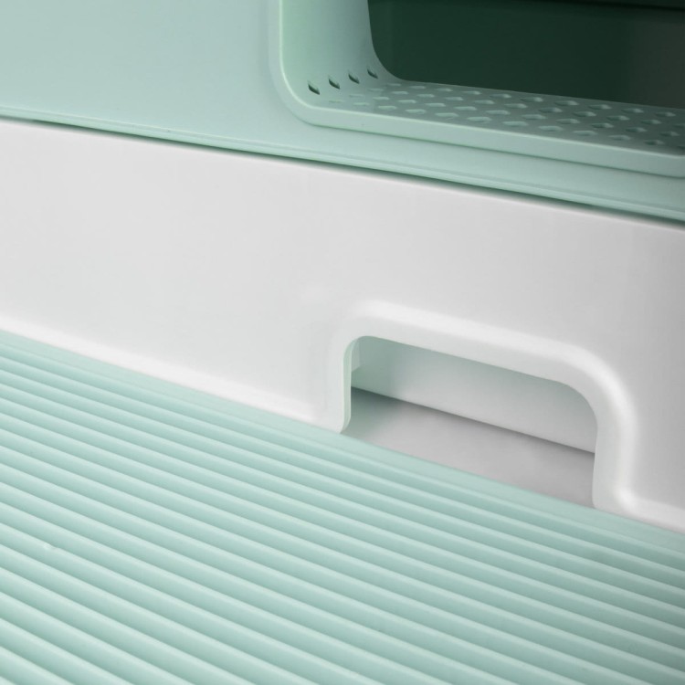 Kuweta zamknięta Carinio HOUSE Tiffany blue