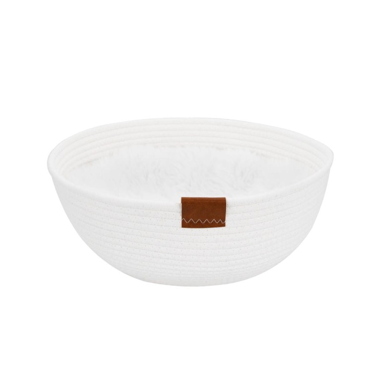 Legowiska dla zwierząt Carinio BOWL White - L