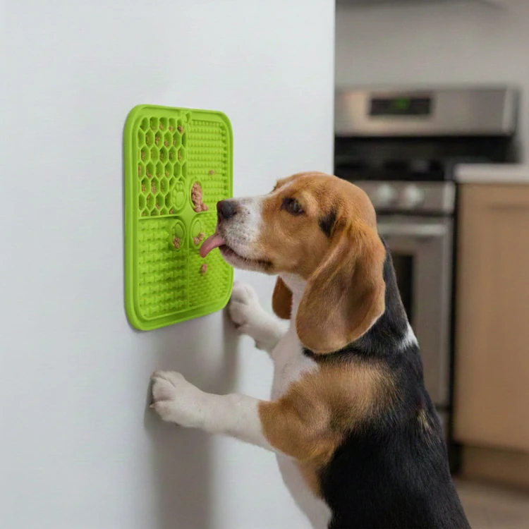 Mata do lizania 20x20 kwadrat imp jasna zielona