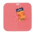 Mata do lizania 20x20 kwadrat imp różowa