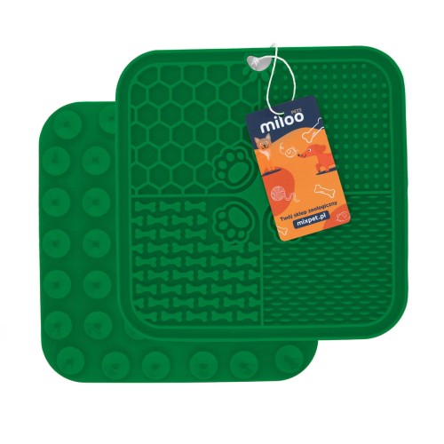 Mata do lizania 20x20 kwadrat imp ciemna zieleń