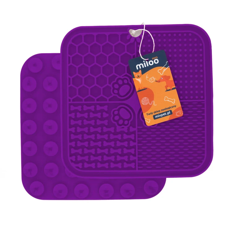 Mata do lizania 20x20 kwadrat imp fiolet