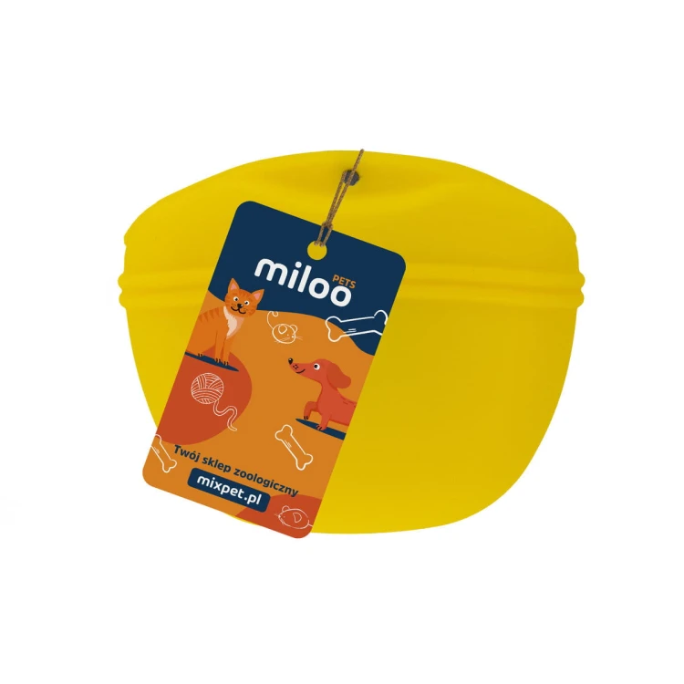 Silikonowe etui na przysmaki 2 żólty