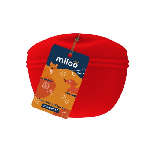 Silikonowe etui na przysmaki 2 czerwony