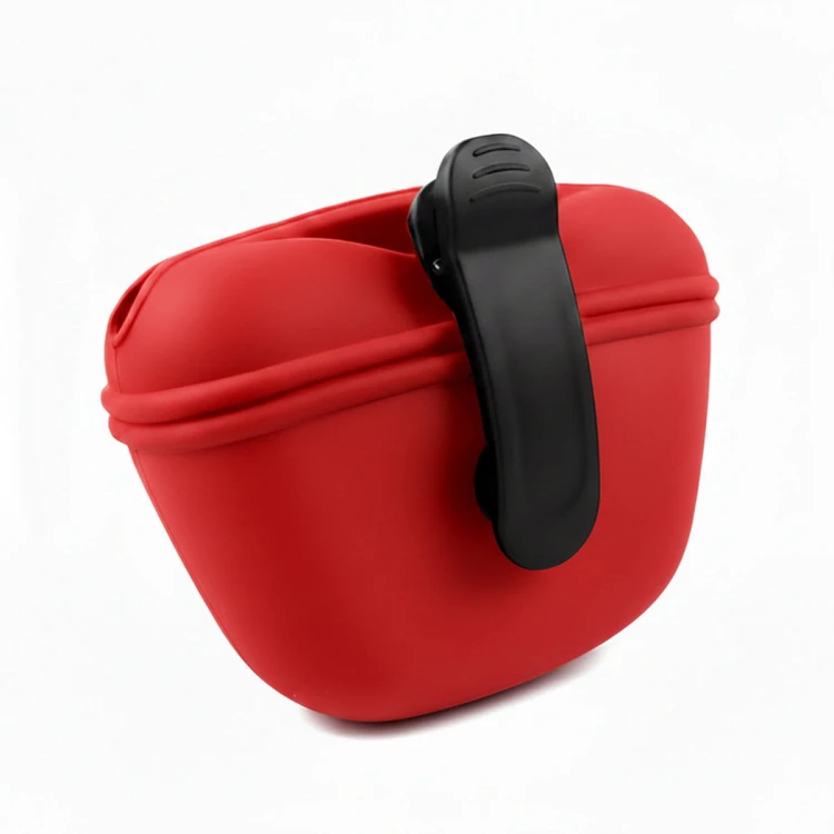 Silikonowe etui na przysmaki 2 czerwony