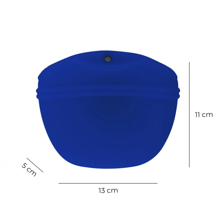 Silikonowe etui na przysmaki 2 niebieski