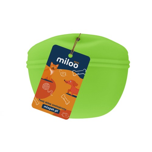 Silikonowe etui na przysmaki 2 zielony