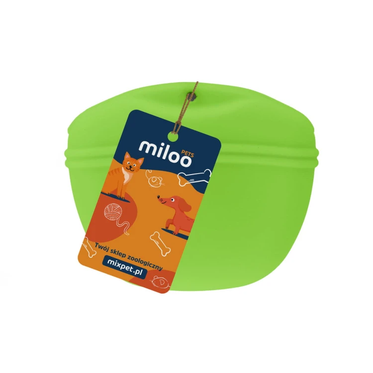 Silikonowe etui na przysmaki 2 zielony