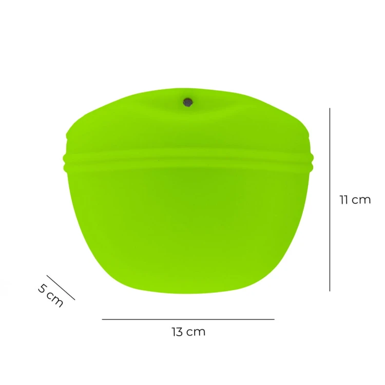 Silikonowe etui na przysmaki 2 zielony