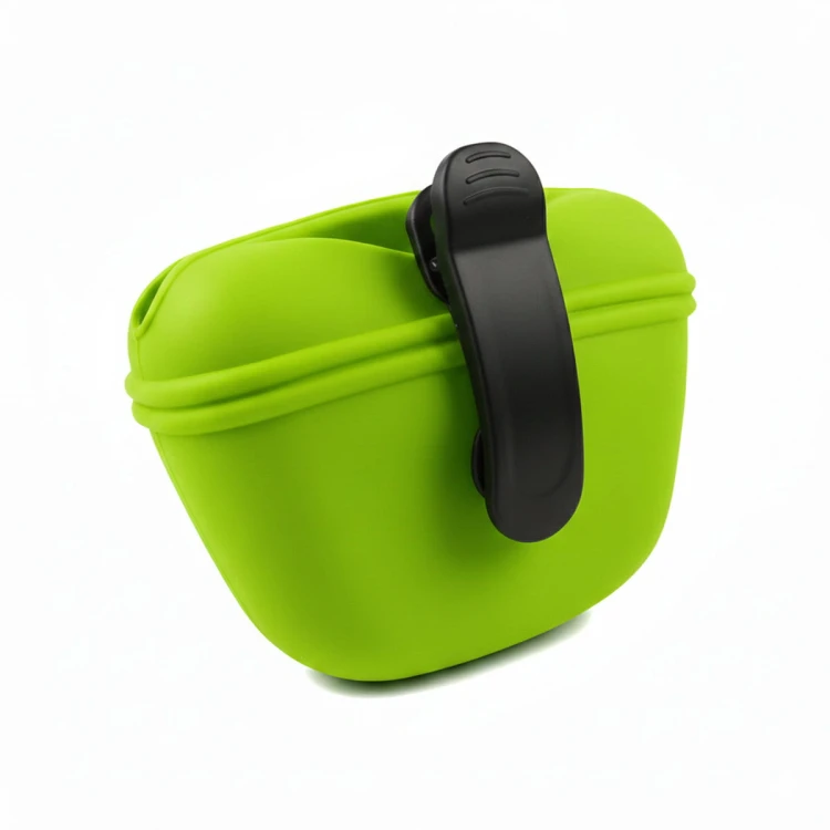 Silikonowe etui na przysmaki 2 zielony