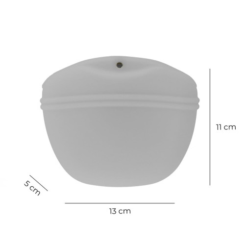 Silikonowe etui na przysmaki 2 szary