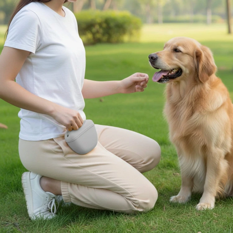 Silikonowe etui na przysmaki 2 szary