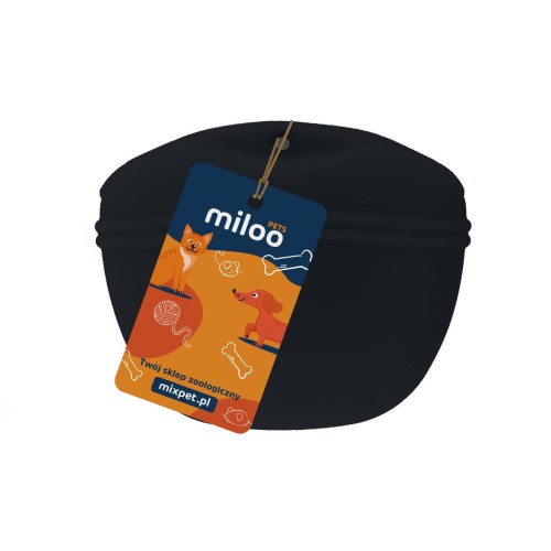 Silikonowe etui na przysmaki 2 czarny