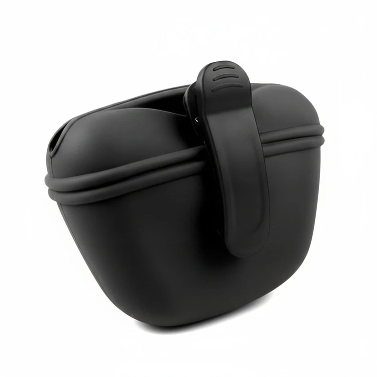 Silikonowe etui na przysmaki 2 czarny