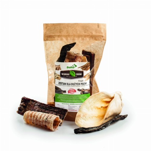 Zestaw dla dużych psów PREMIUM (opak. 5 szt.) Balto