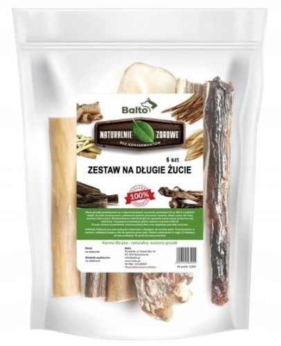 Zestaw na długie żucie (opak. 6 szt.) Balto
