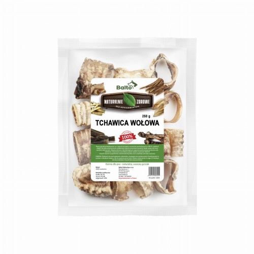 Tchawica wołowa cięta (opak. 250 g) Balto