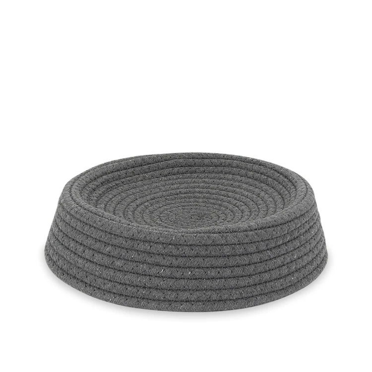 Legowisko plecione dla zwierząt Carinio NESTI Gray - S