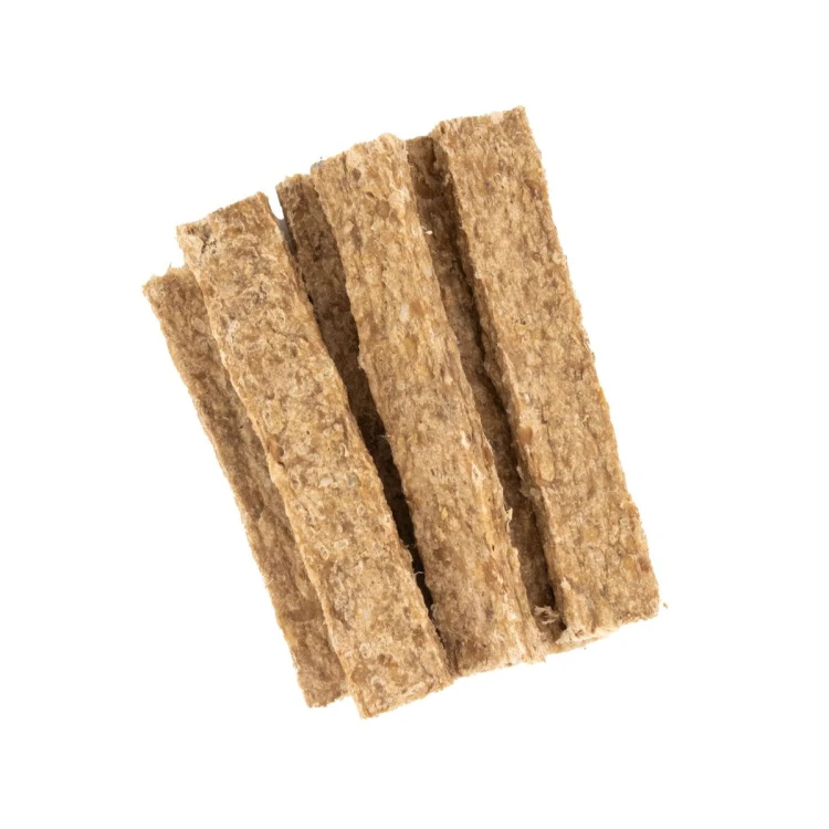 Naturalny gryzak Jagnięce paski 12cm 100g Jurajskie Ranczo