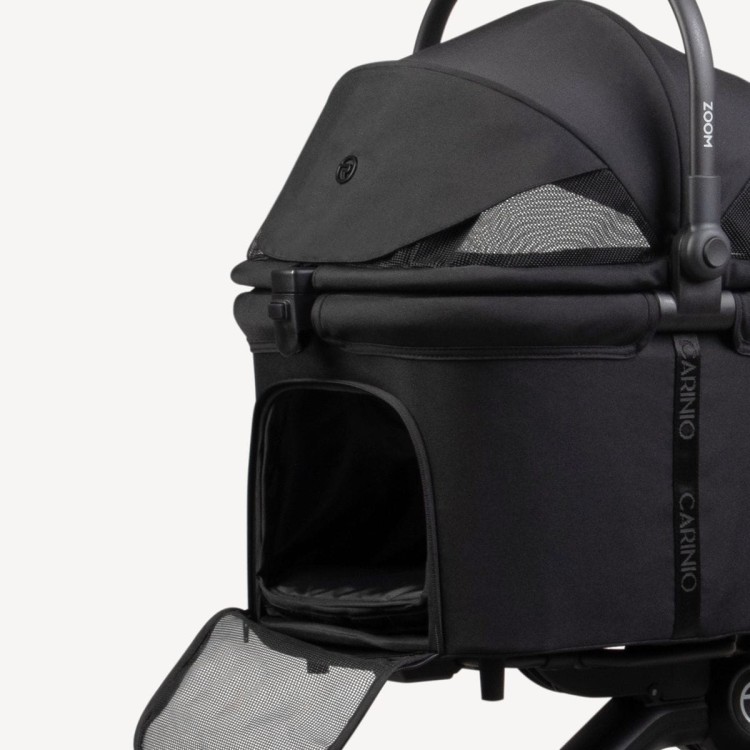 Wózek dla zwierząt Carinio ZOOM Carbon