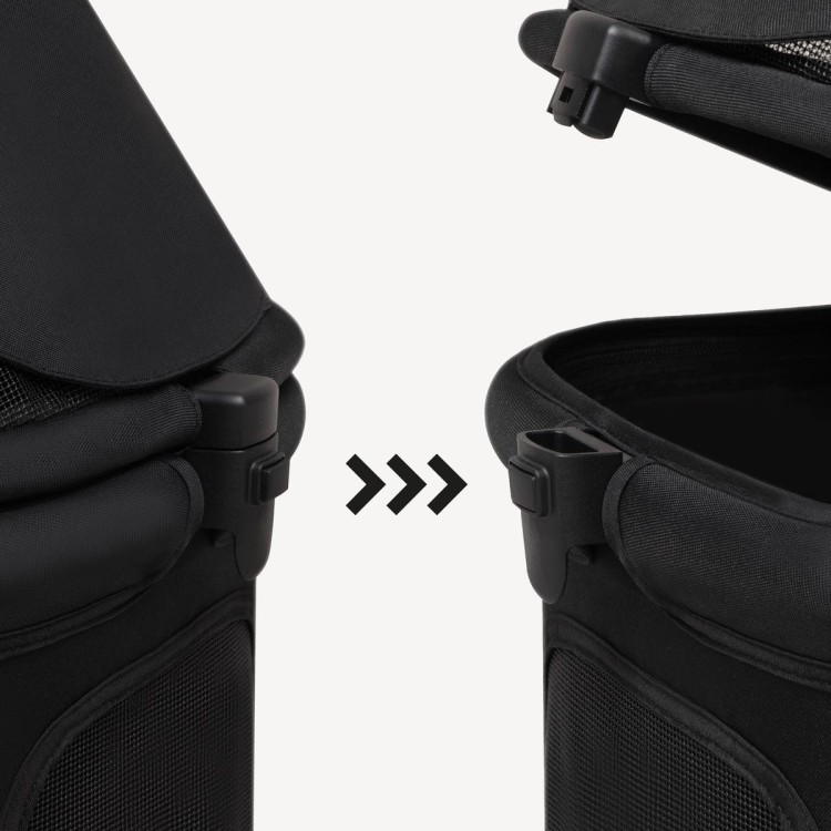 Wózek dla zwierząt Carinio ZOOM Carbon