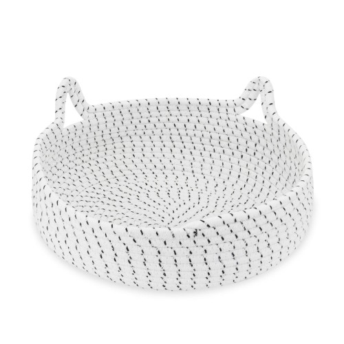 Legowisko plecione dla zwierząt Carinio MOON EARS White - L