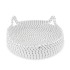 Legowisko plecione dla zwierząt Carinio MOON EARS White - L