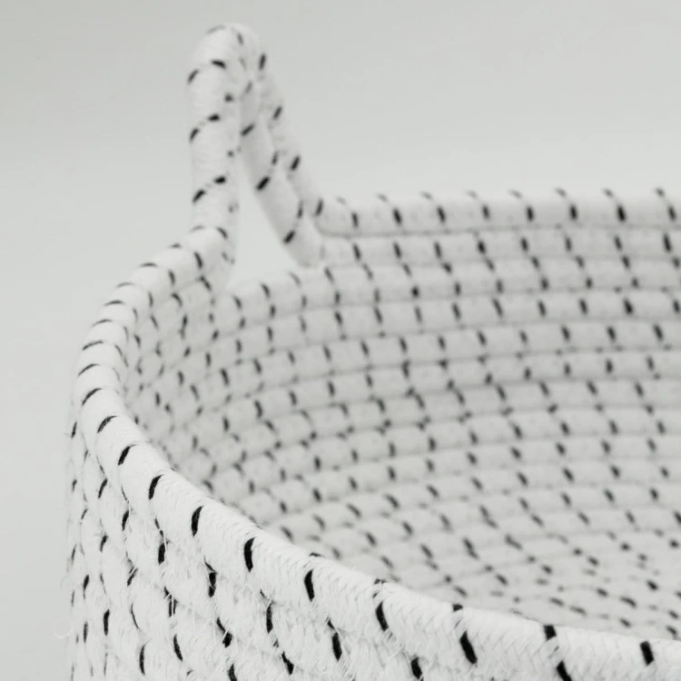 Legowisko plecione dla zwierząt Carinio MOON EARS White - L