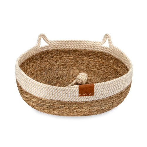 Legowisko plecione dla zwierząt Carinio TAIL Cafee late - L