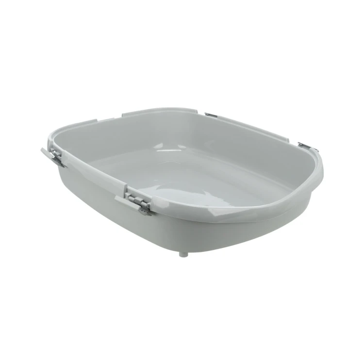 Primo XXL, kuweta, biały/szary, 56 × 25 × 71 cm, z ramką