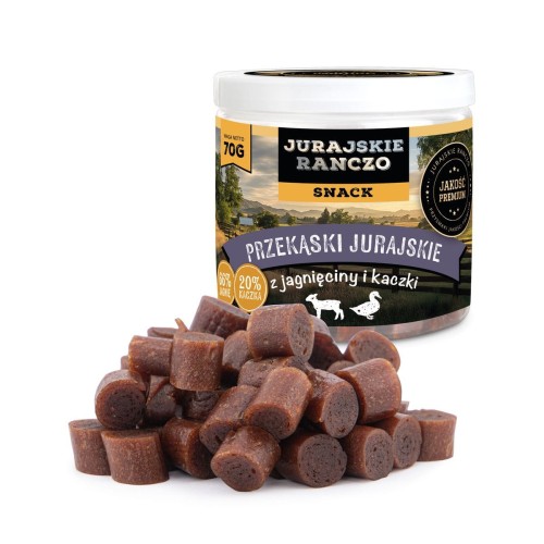 Treserki z jagnięciny i kaczki Jurajskie Ranczo - 70g