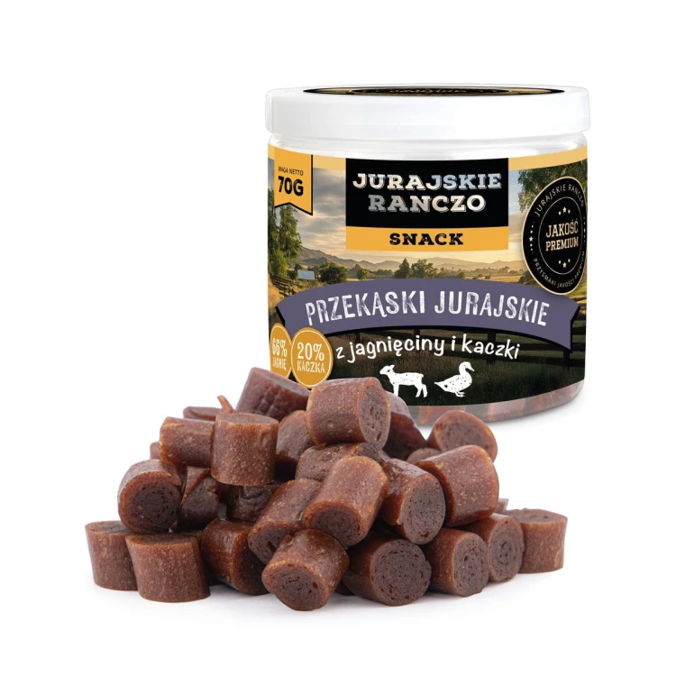 Treserki z jagnięciny i kaczki Jurajskie Ranczo - 70g