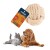 Piłka - naturalna zabawka, gryzak z włókna konopnego (L) - Miloo Pets