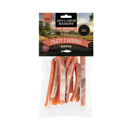 Filety z łososia suszone Jurajskie Ranczo - 100g