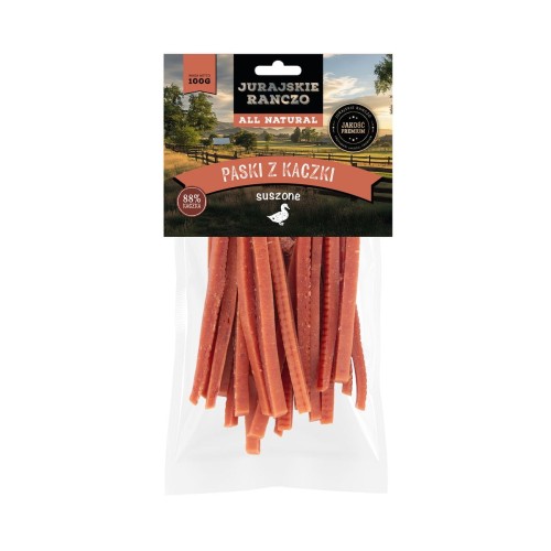 Paski kaczki suszone Jurajskie Ranczo - 100 g