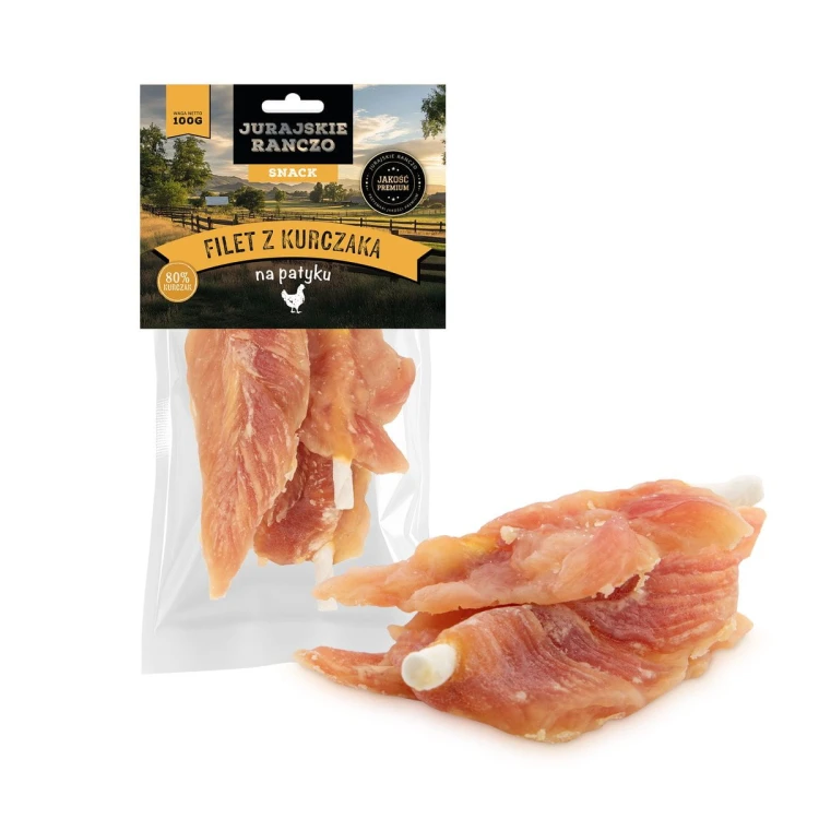 Filet z kurczaka na patyku Jurajskie Ranczo - 100 g